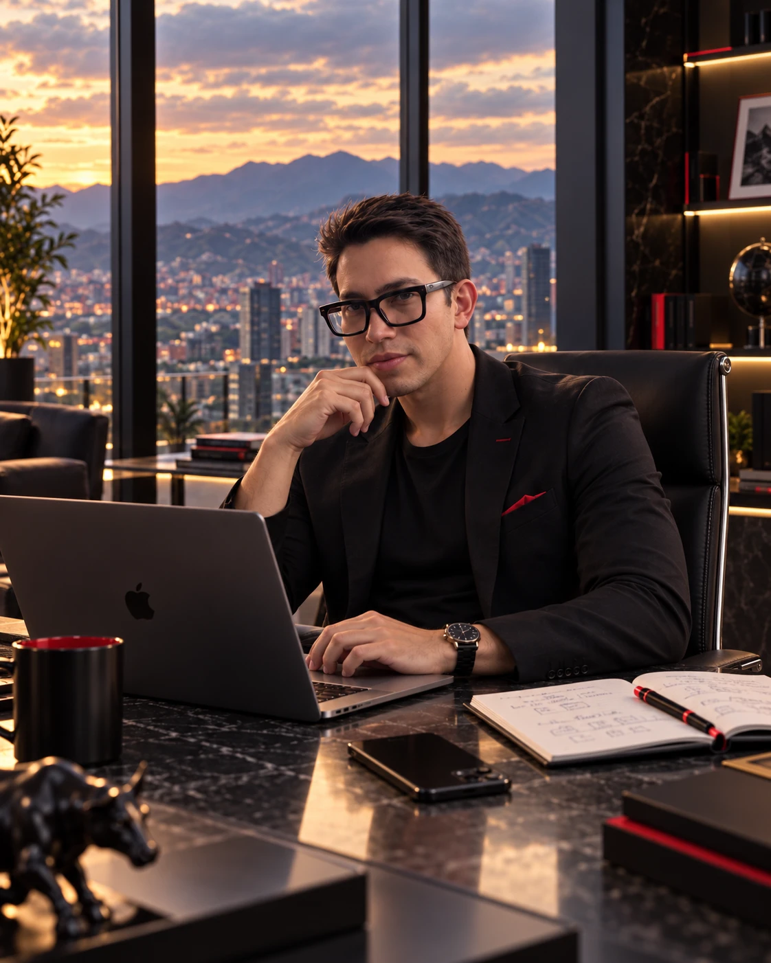 Justin Barrero, fundador y CEO de GLIXBY